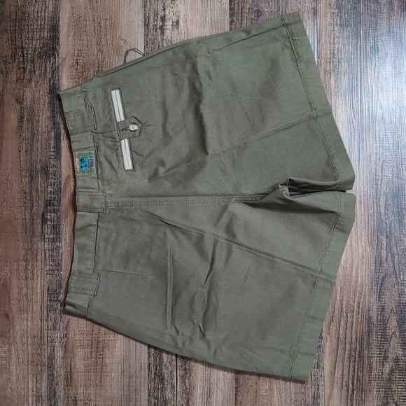 Royal Robbins Ranger Shorts Vintage Deadstock Size 34x5.5" Pleated Old School - Picture 2 of 12